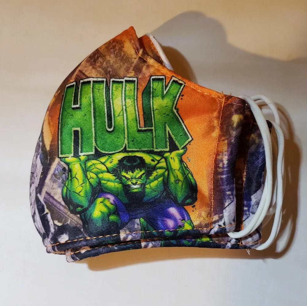 Incredible Hulk Kids Face Mask